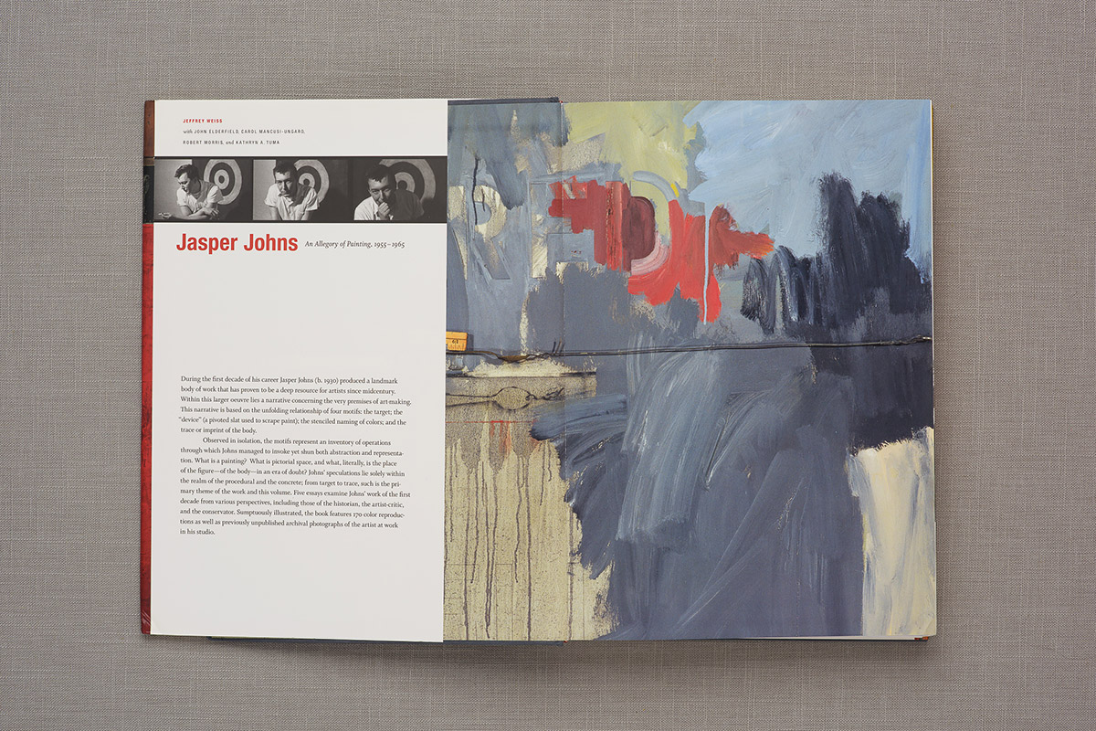 Jasper Johns endpapers