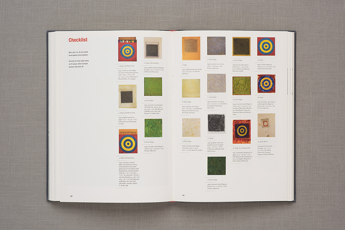 Jasper Johns checklist
