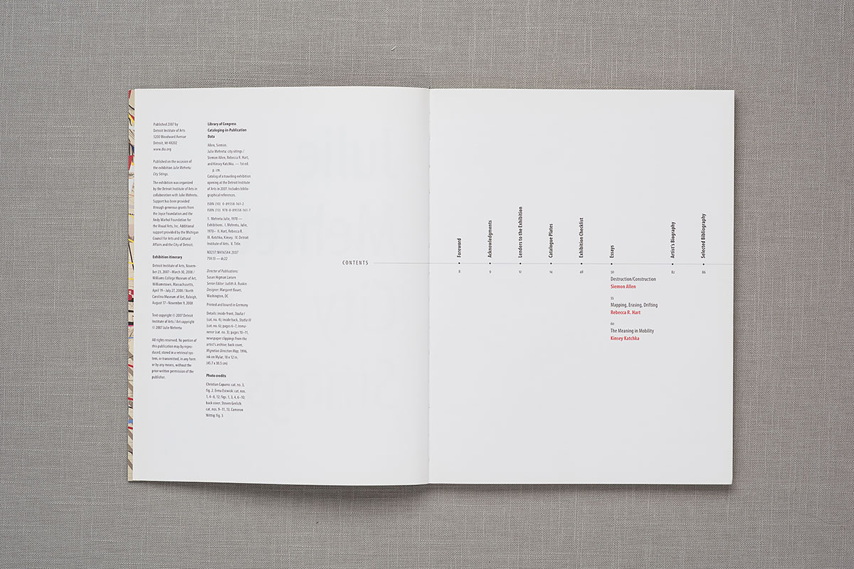 Julie Mehretu City Sitings contents