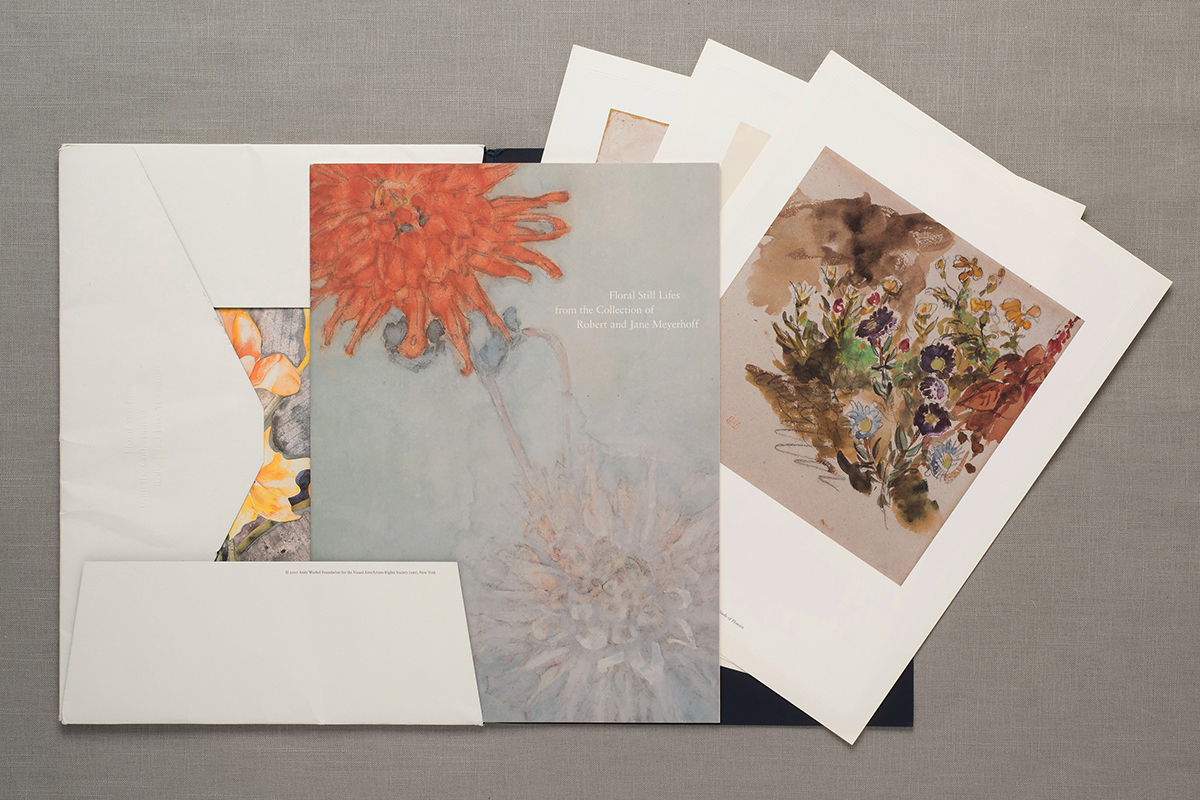 Floral Still Lifes from the Collection of Robert and Jane Meyerhoff, portfolio