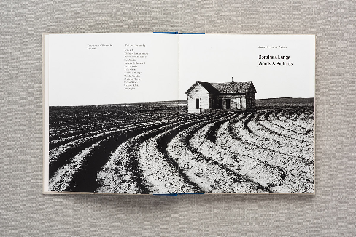 Dorothea Lange: Words & Pictures spread